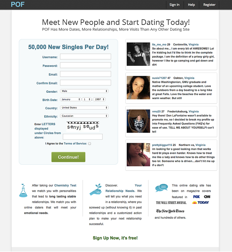 Online-benutzernamen für dating-sites