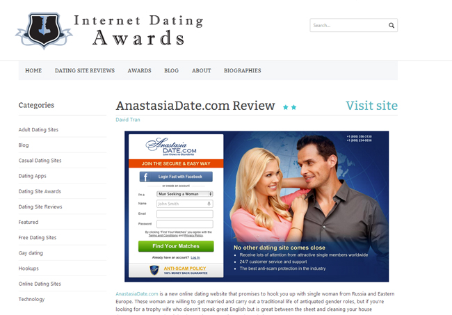 Bewertungen für dating-sites