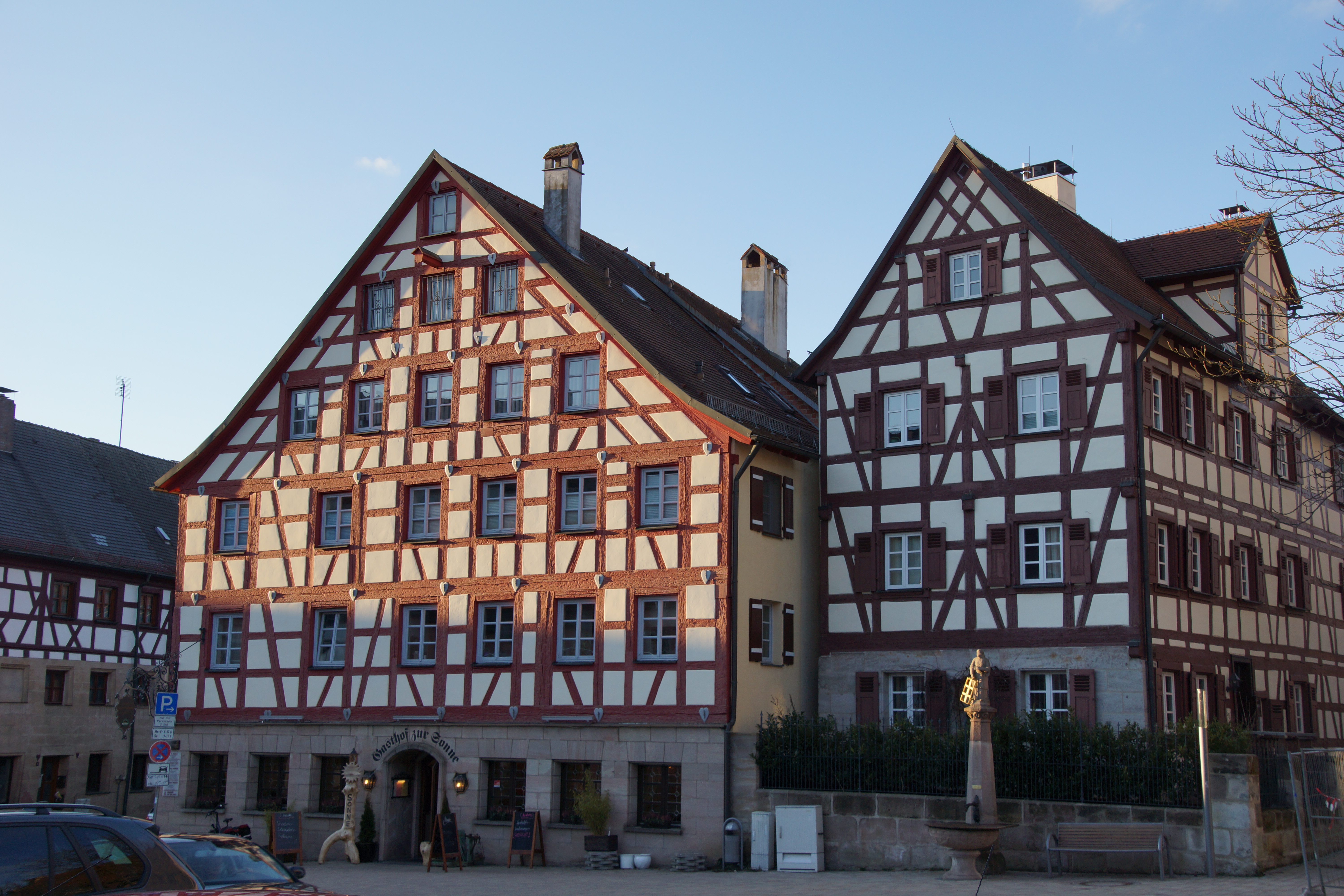 Eine frau treffen in Altdorf bei Nurnberg.